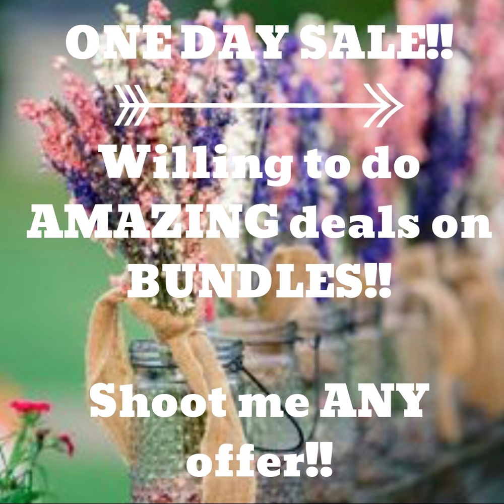 ONE DAY MEGA DEAL SALE!